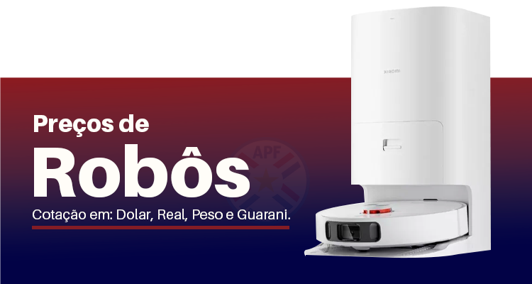 Preços de robos aspirador no Paraguai